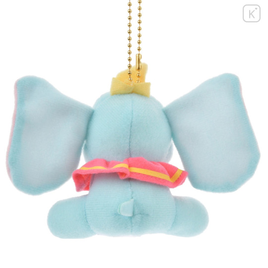 Japan Disney Store Fluffy Plush Keychain - Dumbo / Mini Japan Style - 4