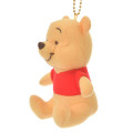 Japan Disney Store Fluffy Plush Keychain - Pooh / Mini Japan Style - 2