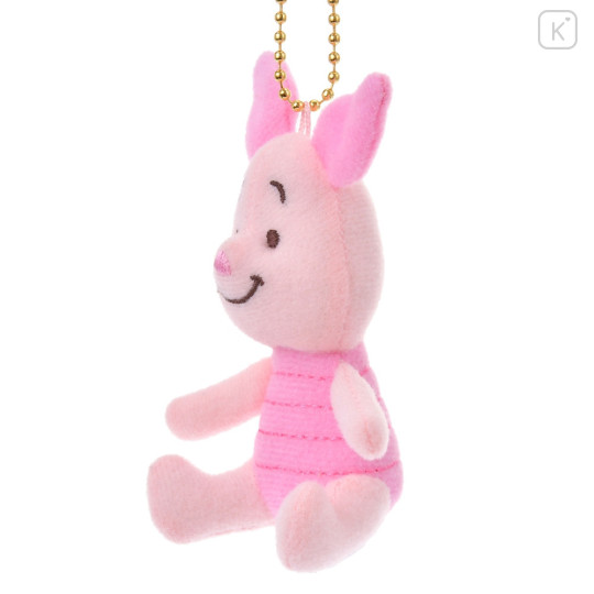 Japan Disney Store Fluffy Plush Keychain - Piglet / Mini Japan Style - 2