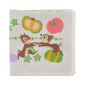 Japan Disney Store Gauze Mini Towel - Chip & Dale / Vegetable - 3