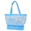 Japan Sanrio Pool Bag Vinyl Tote Bag - Cinnamoroll / Makeup - 1