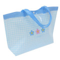 Japan Sanrio Pool Bag Vinyl Tote Bag - Cinnamoroll / Y2k Houndstooth - 2