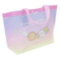 Japan San-X Pool Bag Vinyl Tote Bag - Sumikko Gurashi / Mysterious Friends Pink - 2