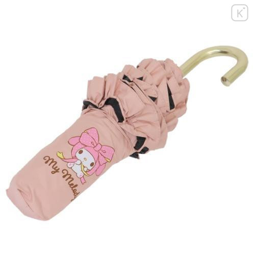 Japan Sanrio Folding Umbrella - My Melody / Ribbon & Elegant Edge - 6