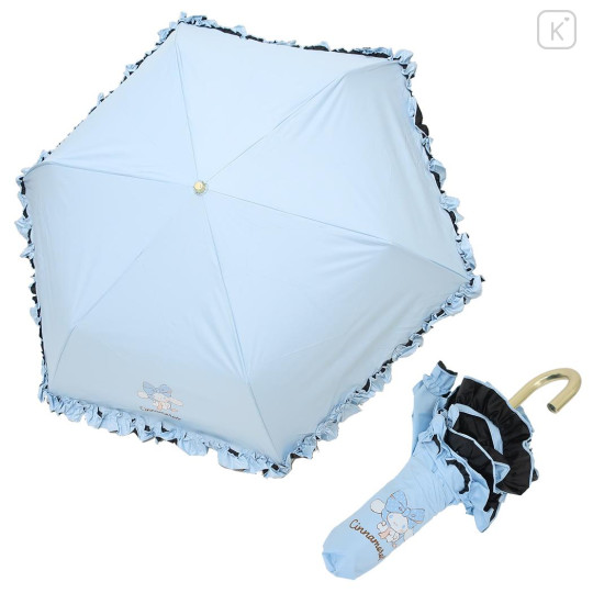 Japan Sanrio Folding Umbrella - Cinnamoroll : Ribbon & Elegant Edge - 1