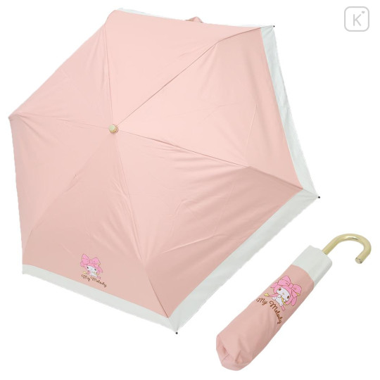Japan Sanrio Folding Umbrella - My Melody / Ribbon - 1