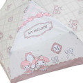 Japan Sanrio Folding Umbrella - My Melody & Sweet Piano / Beige - 4