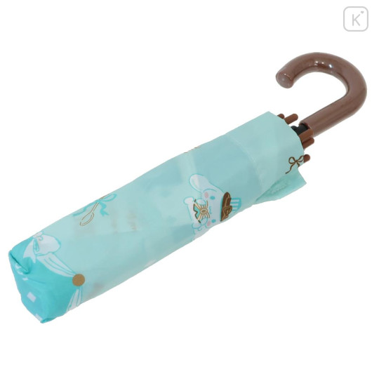 Japan Sanrio Folding Umbrella - Cinnamoroll : Mint - 3