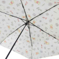 Japan Disney Folding Umbrella - Winnie The Pooh / Light Yellow - 4