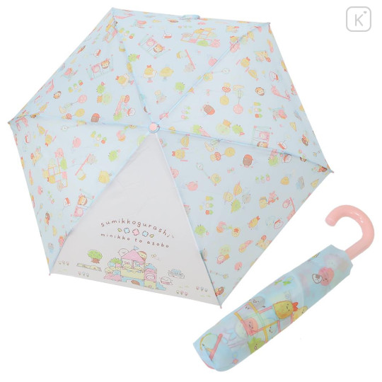 Japan San-X Folding Umbrella - Sumikko Gurashi / Playground - 1