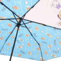 Japan Crayon Shinchan Folding Umbrella - White & Blue - 5