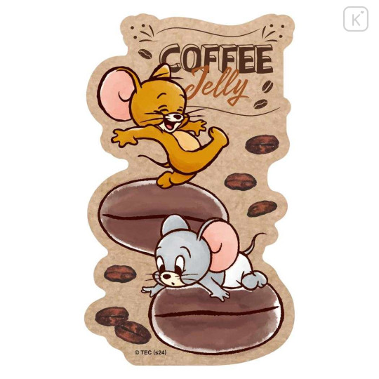 Japan Tom and Jerry Vinyl Sticker - Time For Coffee : Fun - 1