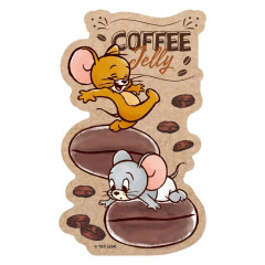 Japan Tom and Jerry Vinyl Sticker - Time For Coffee / Fun