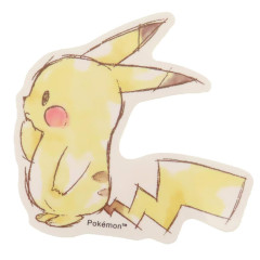 Japan Pokemon Vinyl Sticker - Pikachu / Number025