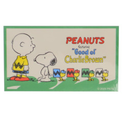 Japan Peanuts Vinyl Deco Sticker - Snoopy / Charlie