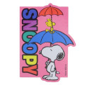 Japan Peanuts Vinyl Deco Sticker - Snoopy / Umbrella - 1