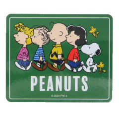 Japan Peanuts Vinyl Deco Sticker - Snoopy / Green