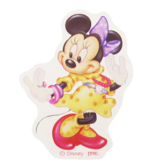 Japan Disney Vinyl Deco Sticker - Minnie Mouse / Dance