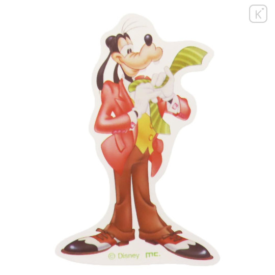 Japan Disney Vinyl Deco Sticker - Minnie Mouse / Goofy - 1