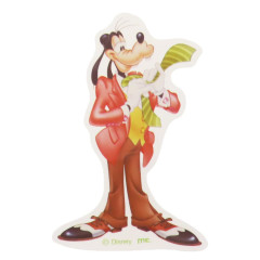 Japan Disney Vinyl Deco Sticker - Minnie Mouse / Goofy