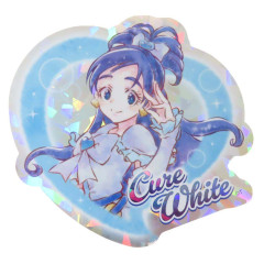 Japan Futari wa Pretty Cure Max Heart Vinyl Deco Sticker - Yukishiro Honoka / Cure White