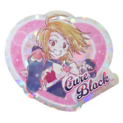 Japan Futari wa Pretty Cure Max Heart Vinyl Deco Sticker - Misumi Nagisa / Cure Black
