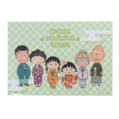 Japan Chibi Maruko-chan Vinyl Sticker - Family