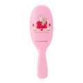 Japan Sanrio Hair Brush - Marron Cream / Flower - 1