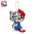 Japan Sanrio Mascot Holder - Hello Kitty 50th Anniversary : Colorful - 1