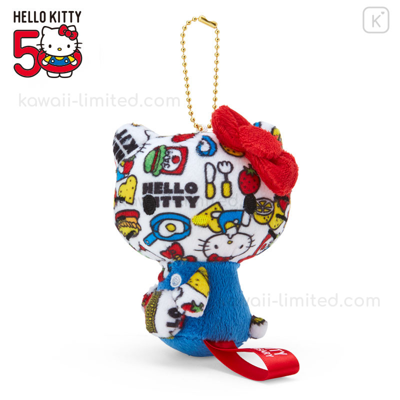 Japan Sanrio Mascot Holder - Hello Kitty 50th Anniversary