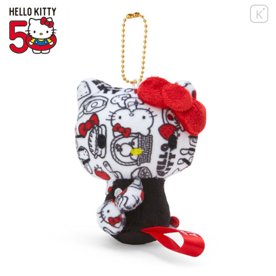Japan Sanrio Mascot Holder - Hello Kitty 50th Anniversary / Red - 1