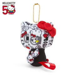 Japan Sanrio Mascot Holder - Hello Kitty 50th Anniversary / Red