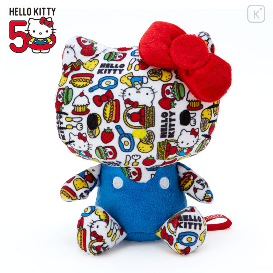 Japan Sanrio Stuffed Toy - Hello Kitty 50th Anniversary : Colorful - 1