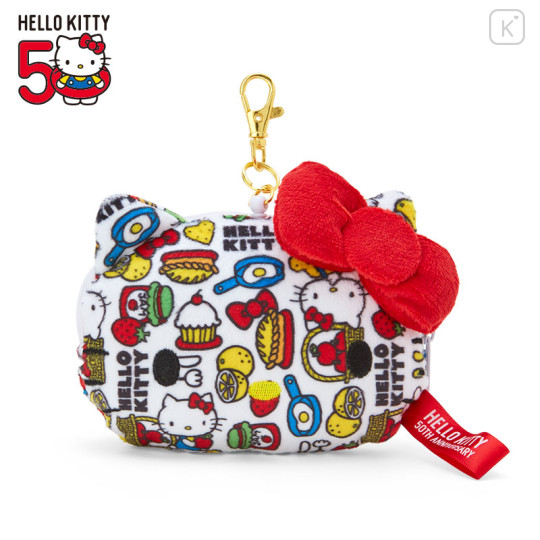 Japan Sanrio Face Pass Case - Hello Kitty 50th Anniversary : Colorful - 1