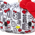 Japan Sanrio Face Pass Case - Hello Kitty 50th Anniversary / Red - 4