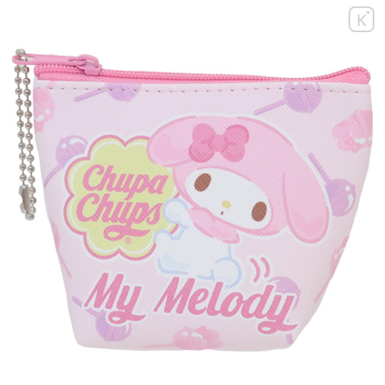Japan Sanrio Triangular Mini Pouch - My Melody / Chupa Chups - 1