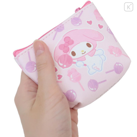 Japan Sanrio Triangular Mini Pouch - My Melody / Chupa Chups - 2