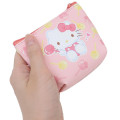 Japan Sanrio Triangular Mini Pouch - Hello Kitty / Chupa Chups - 2