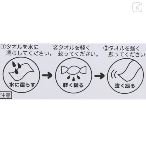 Japan Sanrio Long Cool Towel - Kuromi / Ice Cream - 4