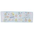 Japan San-X Long Cool Towel - Sumikko Gurashi / Mysterious Friends Blue - 1