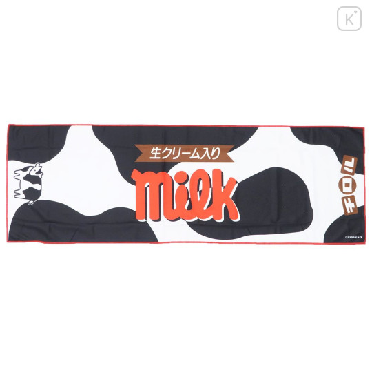 Japan Long Cool Towel - Fresh Milk / Cow - 1