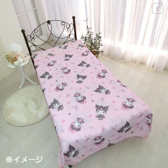 Japan Sanrio Cooling Half Blanket - Kuromi - 2