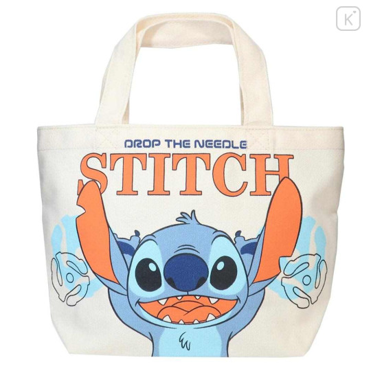 Japan Disney Mini Tote Bag - Stitch / Yay - 1