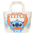 Japan Disney Mini Tote Bag - Stitch / Yay - 1