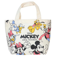 Japan Disney Mini Tote Bag - Mickey Mouse & Freinds