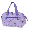 Japan Sanrio Insulated Lunch Bag - Kuromi / Purple - 1