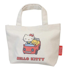 Japan Sanrio Mini Tote Bag - Hello Kitty / Car