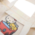 Japan Sanrio Mini Tote Bag - Hello Kitty / Car - 2