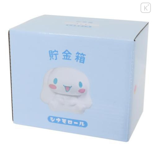 Japan Sanrio Ceramic Piggy Bank - Cinnamoroll - 4