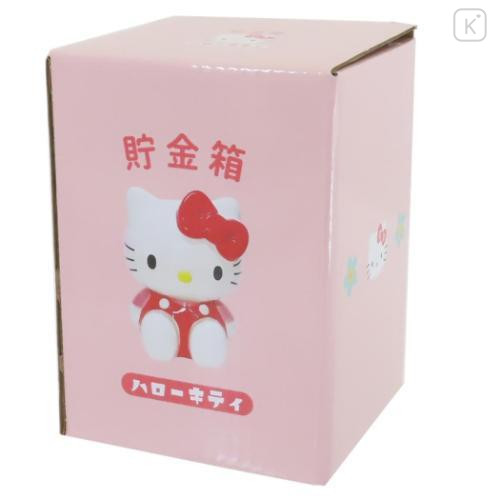 Japan Sanrio Ceramic Piggy Bank - Hello Kitty - 4